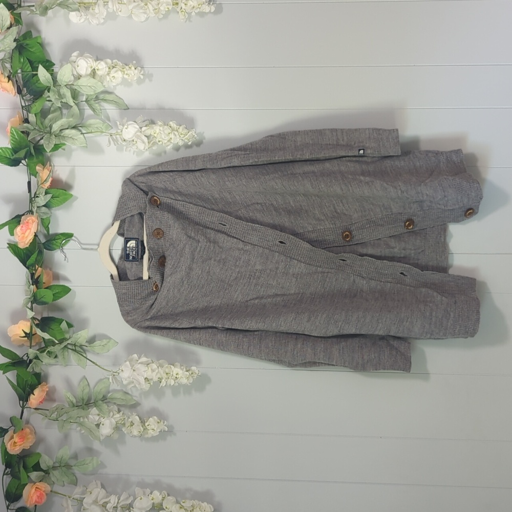 Women's The North Face 100% Wool Multi-fucntional Wrap Cardigan S